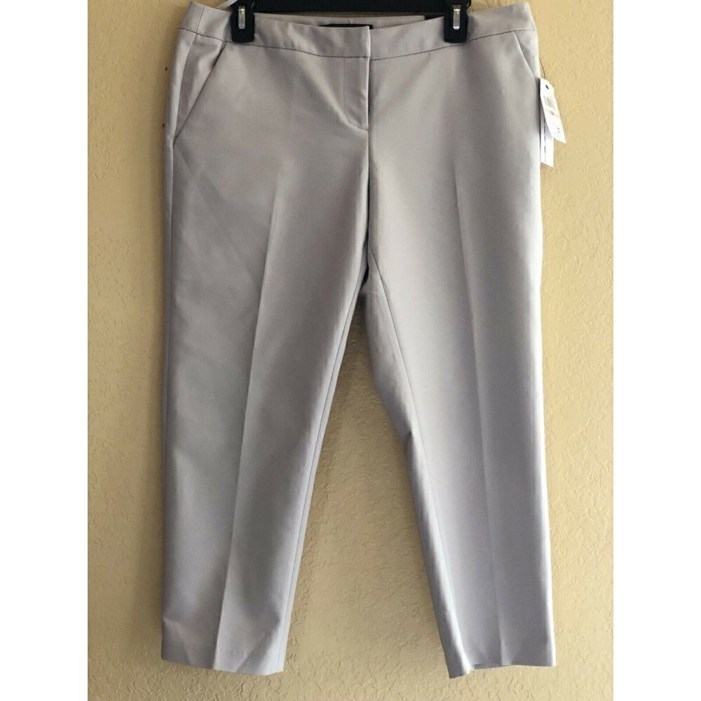 Amanda Chelsea Contemporary Low Rise Slim Hip and Thigh Trousers Pants DoveGrey - Picture 11 of 12
